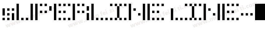 Superline Line字体转换